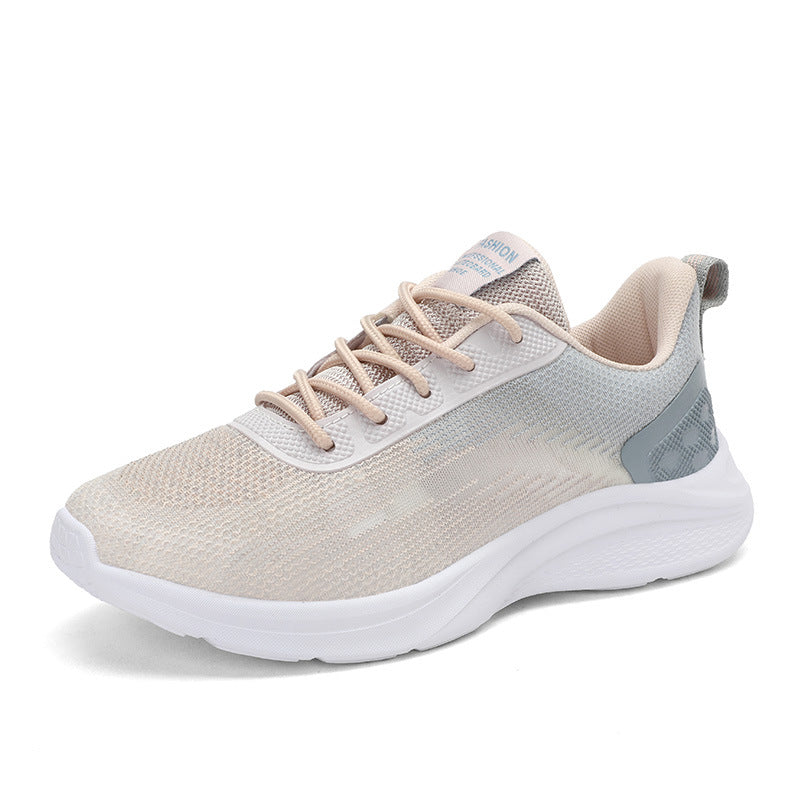 Breathable mesh casual sports shoes