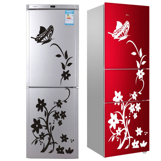 2020 High Quality Wall Sticker Creative Refrigerator Sticker Butterfly Pattern Wall Stickers Home Decor Wallpaper Free Shipping